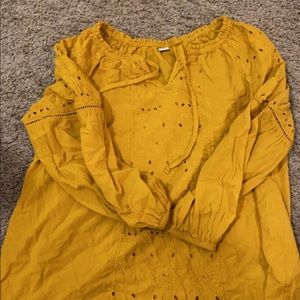 Mustard colored Blouse